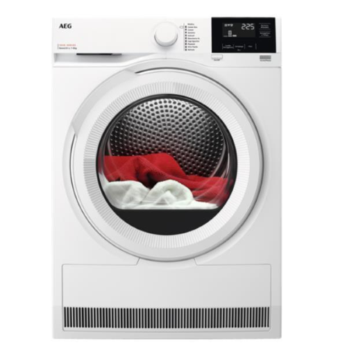 AEG 8000 Series TR8G83GW - Asciugatrice - larghezza: 59.6 cm - prof. 66.3 cm - altezza: 85 cm - caricamento frontale - bianco